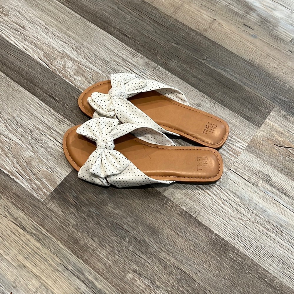 Polka dot sandals